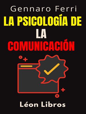 cover image of La Psicología De La Comunicación
